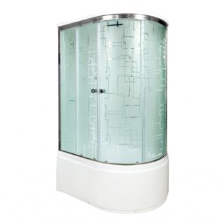 Душевая кабина Deto ЕМ4511 L с гм. и эл. 110х80х220 см